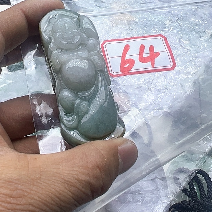 翡翠颈饰未镶嵌弓***长