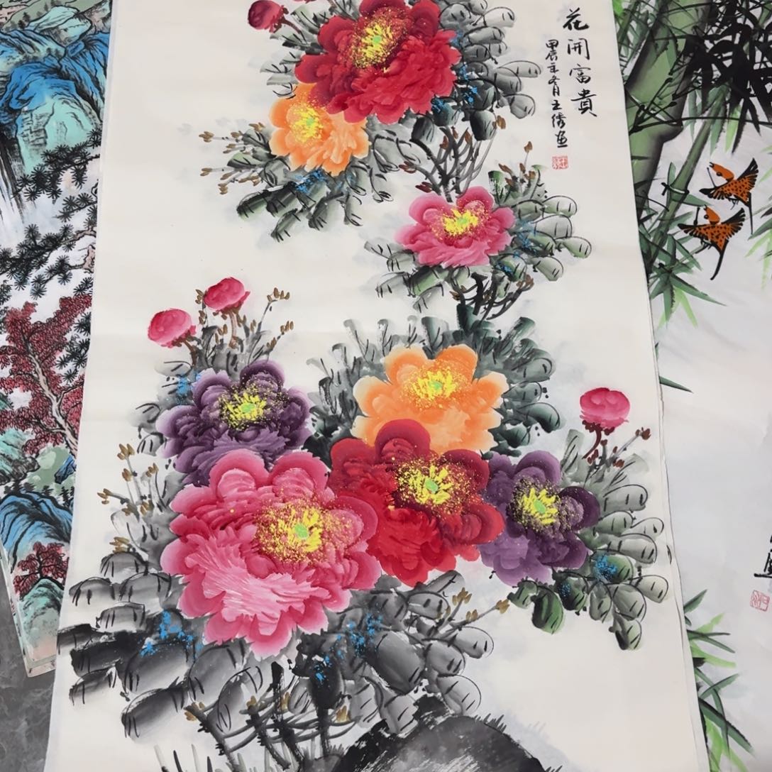 国画晓彤美术馆直播间