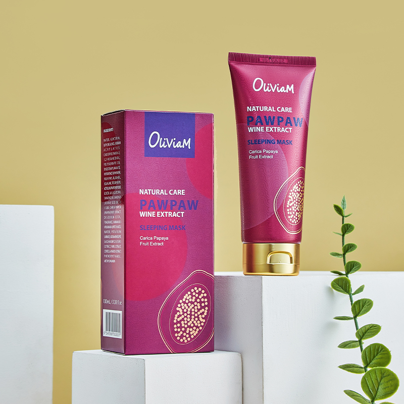 澳洲oliviam澳莉维亚木瓜红酒晚安面膜涂抹100ml【效期至26年5月】