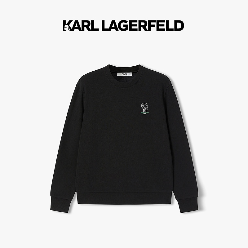 【官方男装】KARL LAGERFELD卡尔拉格斐秋冬新款卫衣1K1D50603474