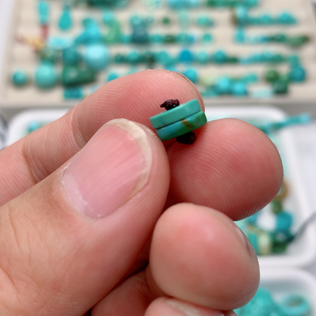 绿松石挂件未镶嵌