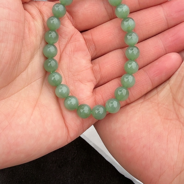 *****和田玉（碧玉）未镶嵌手链