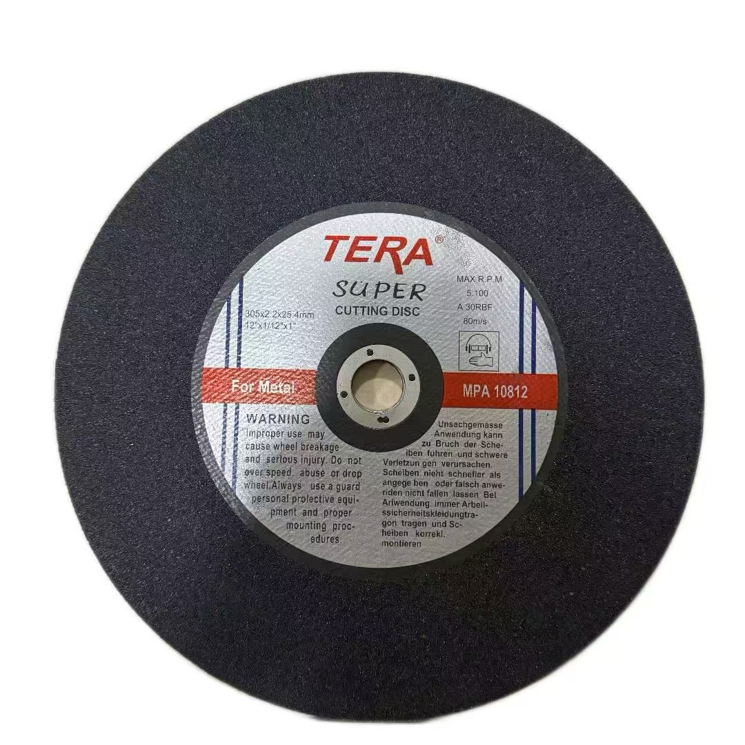 300型号高端精品耐用锋利金属不锈钢黑色切割片（305×2.2×25.4）