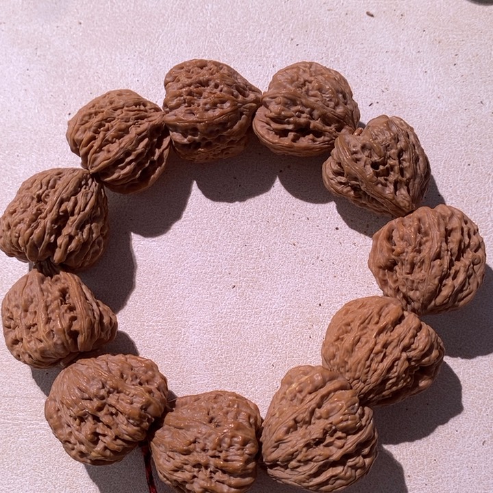 手串文玩核桃木*李……