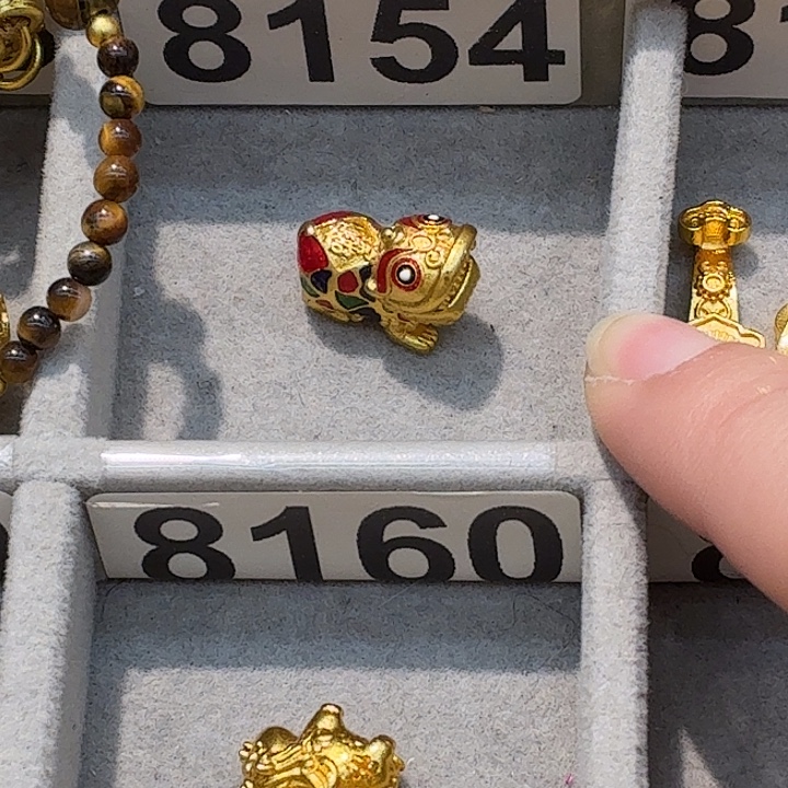 铜合金8154强保色发 1 个壹笔壹通孔