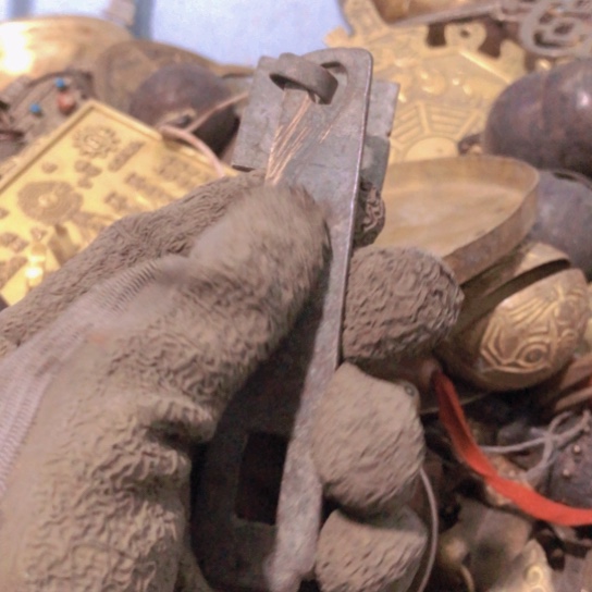 一***半闪电购铜摆件工艺品