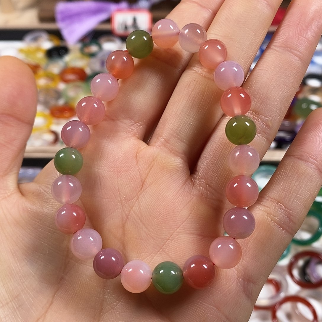 玛瑙/玉髓手链未镶嵌