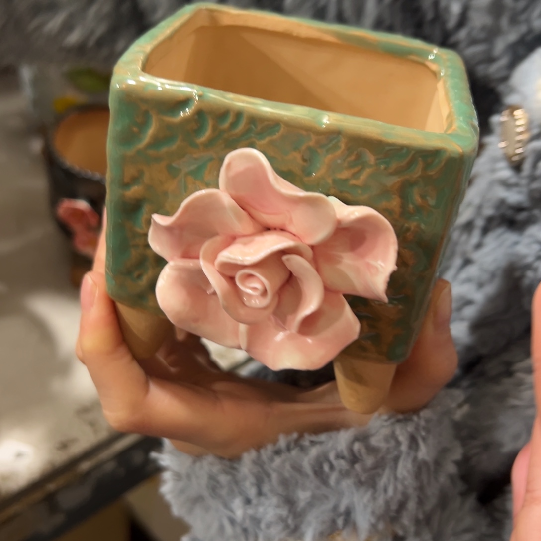 满20米秒退拉黑花盆