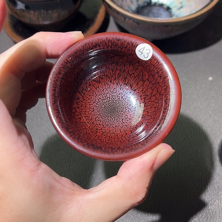 茶盏这个时候才开始准备好