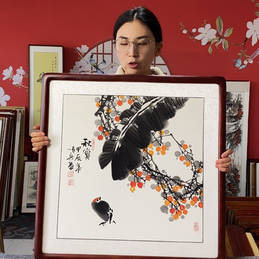 国画手写手绘62✖️62国画作品