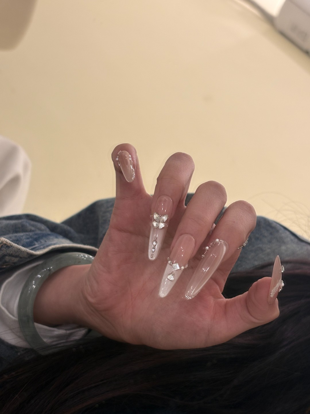 奶白丝绸-钢蛋设计美学-送工具包-掉钻包补