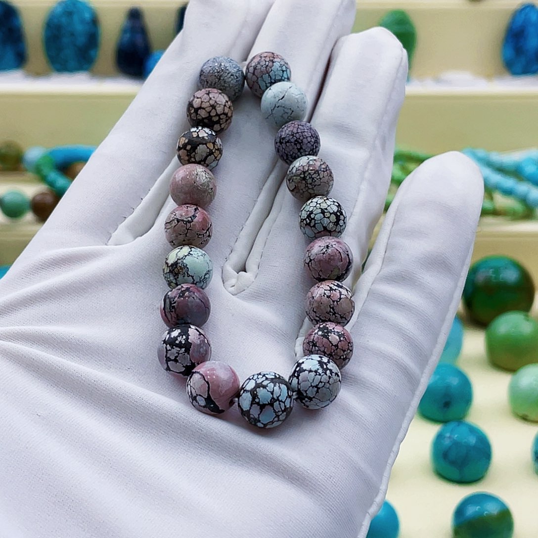 绿松石颈饰未镶嵌小*鲨