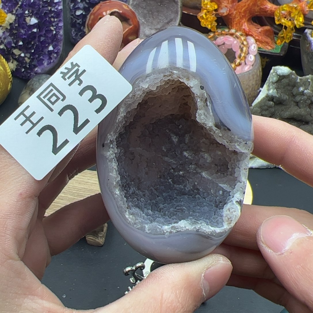 紫晶水晶摆件未镶嵌223