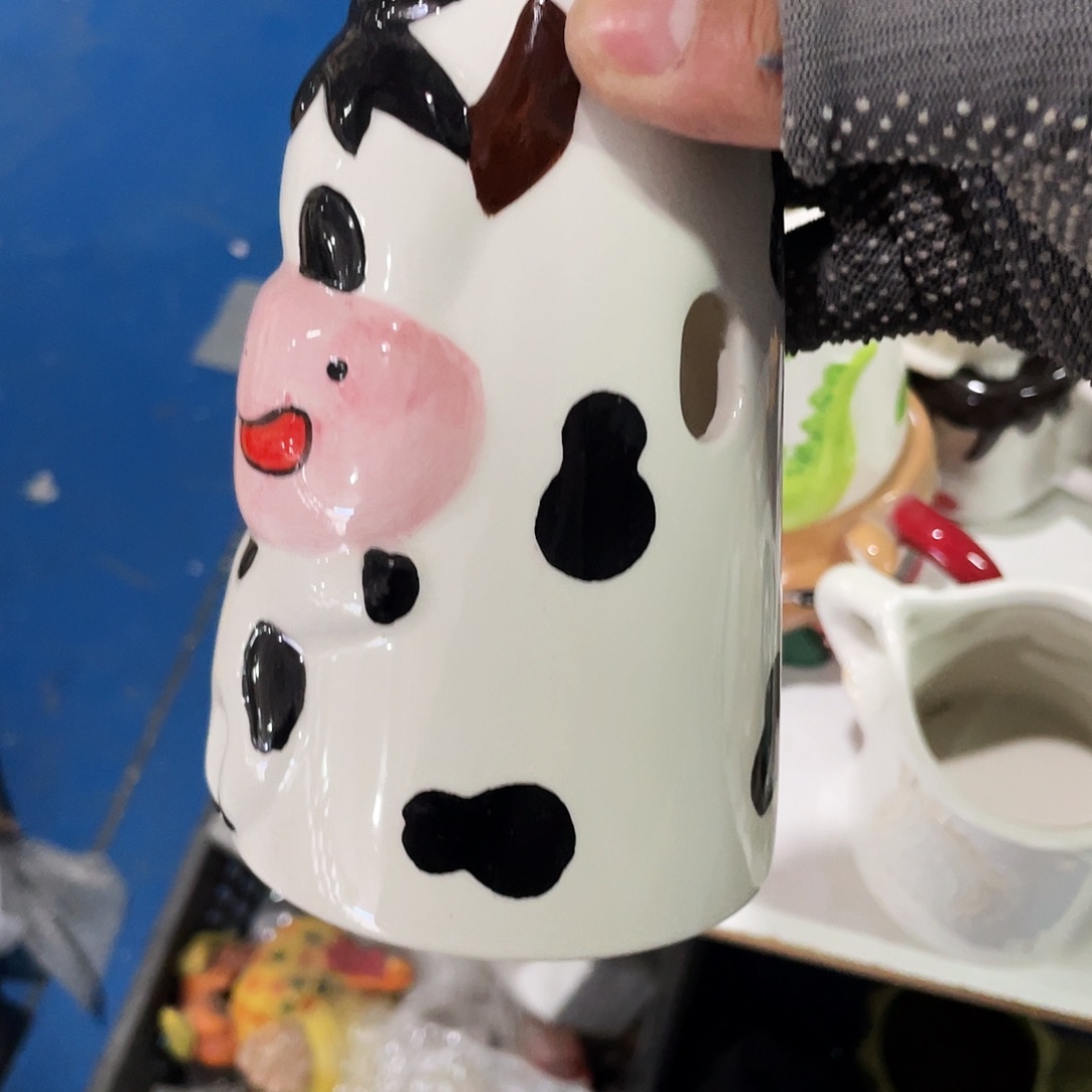 摆件南*乔封釉。             