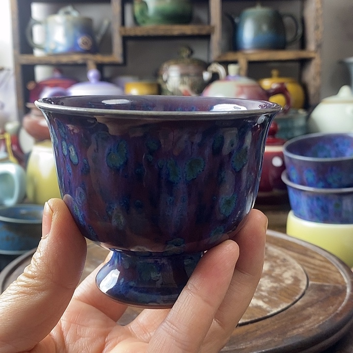 中国神后钧瓷茶具