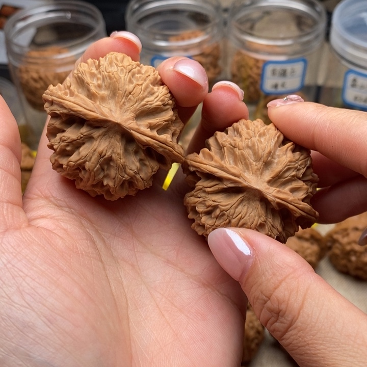 我***用文玩核桃45全品苹果园…………