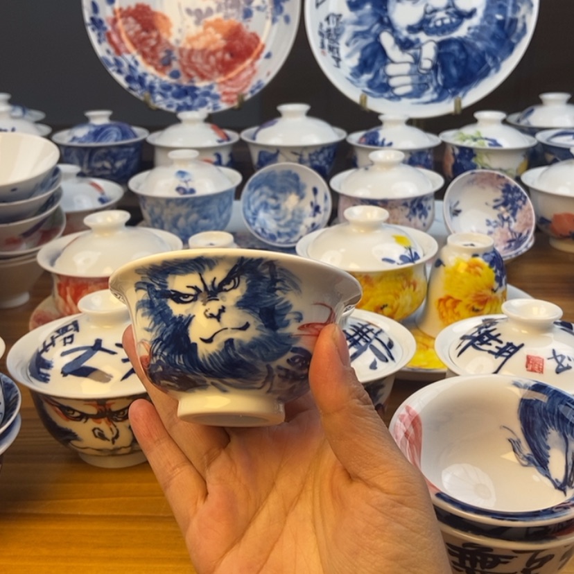 【闪购商品】瓷片骆*景德镇陶瓷艺术