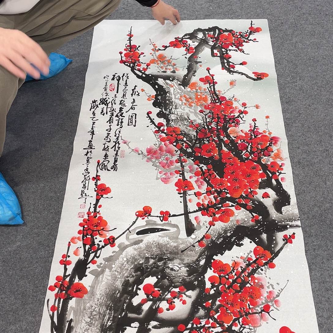 国画今天早上作品展示