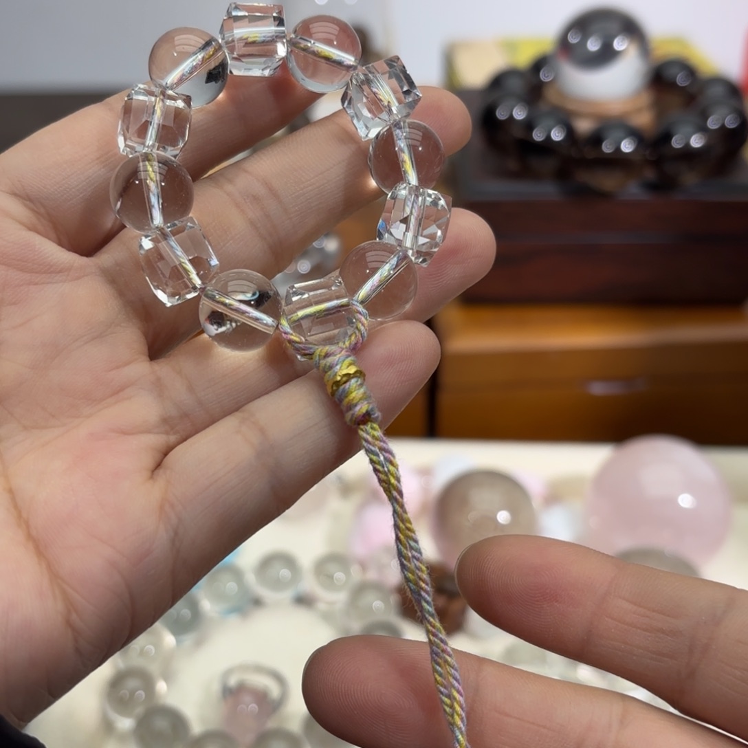 未镶嵌手链水晶挂件