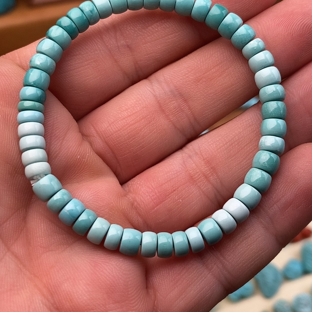 绿松石未镶嵌藏扣