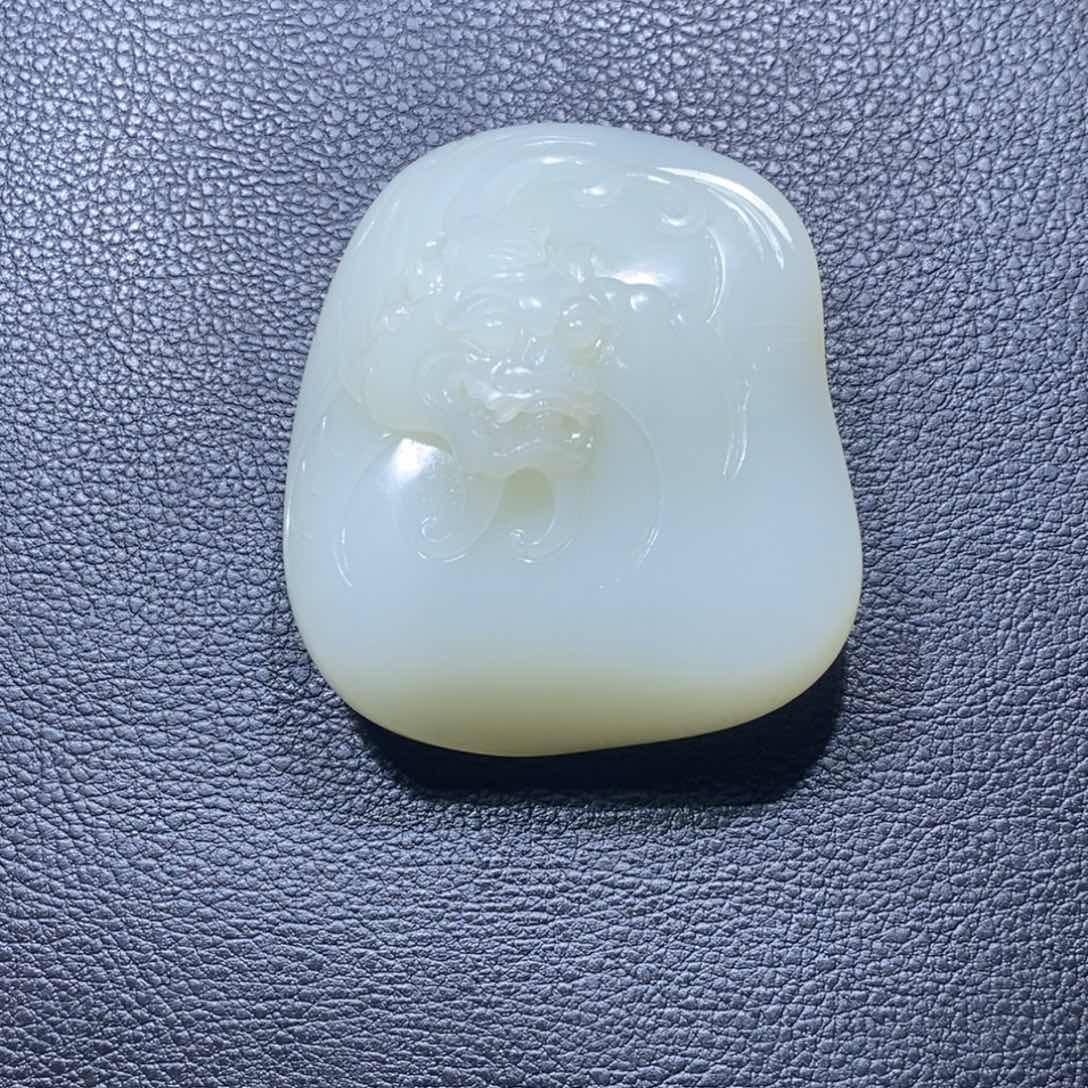 和田玉颈饰未镶嵌哈*