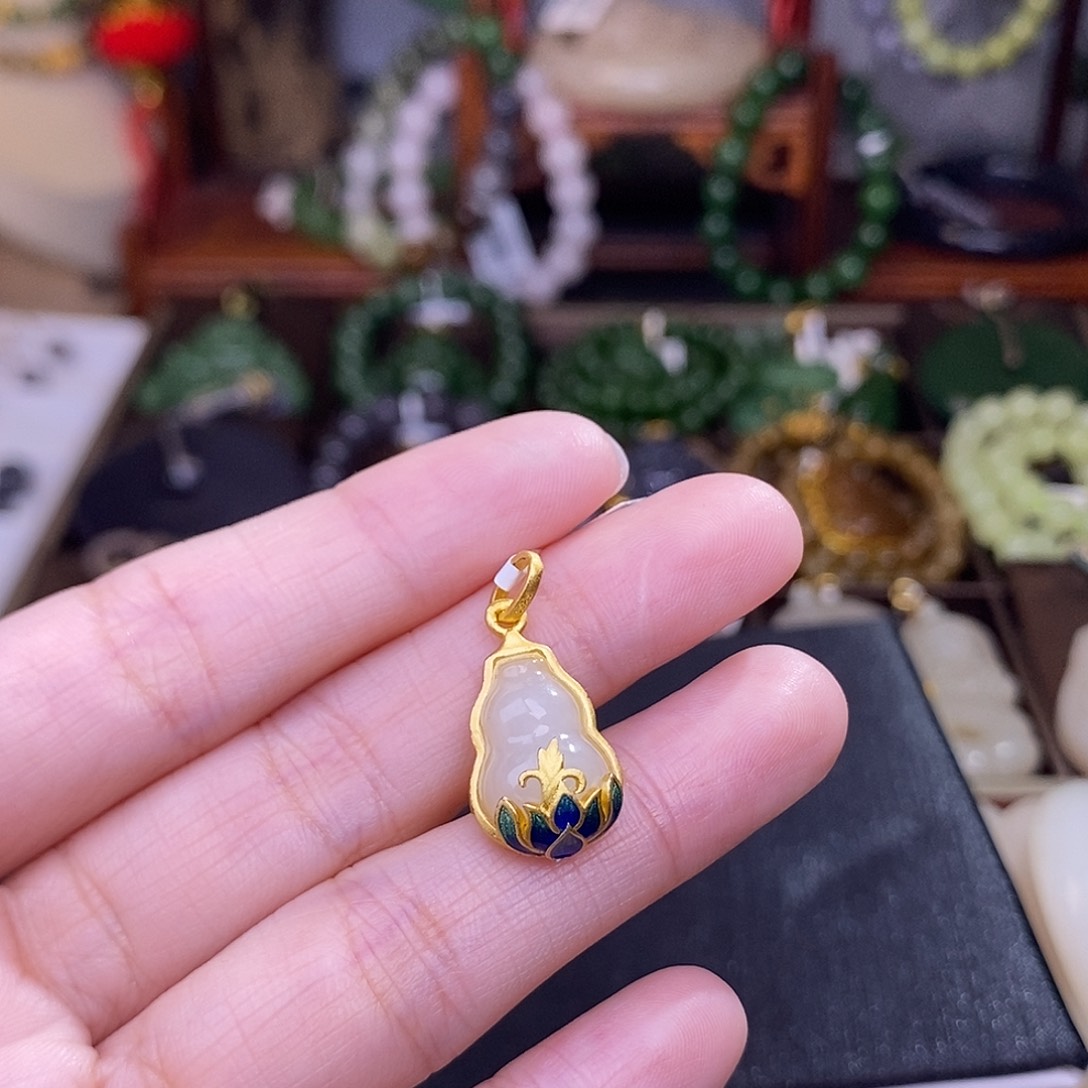 和田玉925.银吊坠清货价未镶嵌