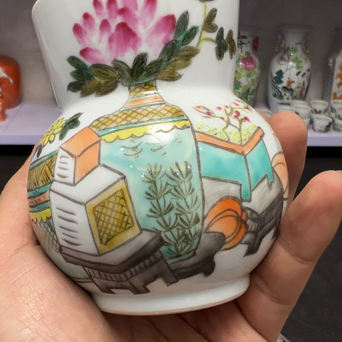 靠***谱瓷片瓷器摆件、茶室雅器