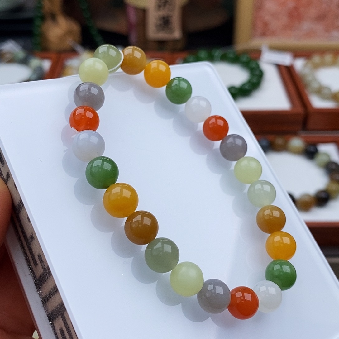 和田玉手链未镶嵌