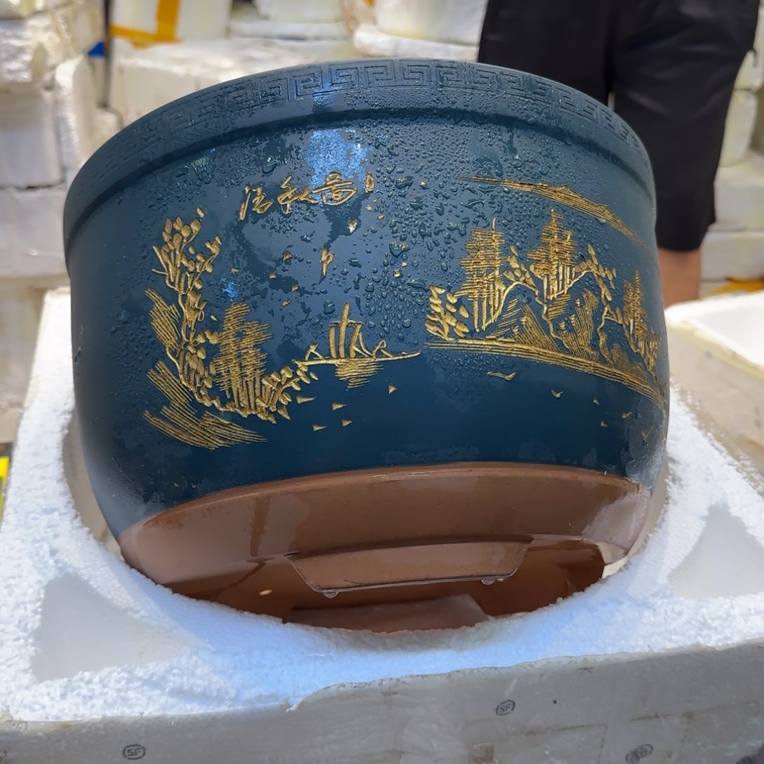 紫砂花盆口径30.20口径