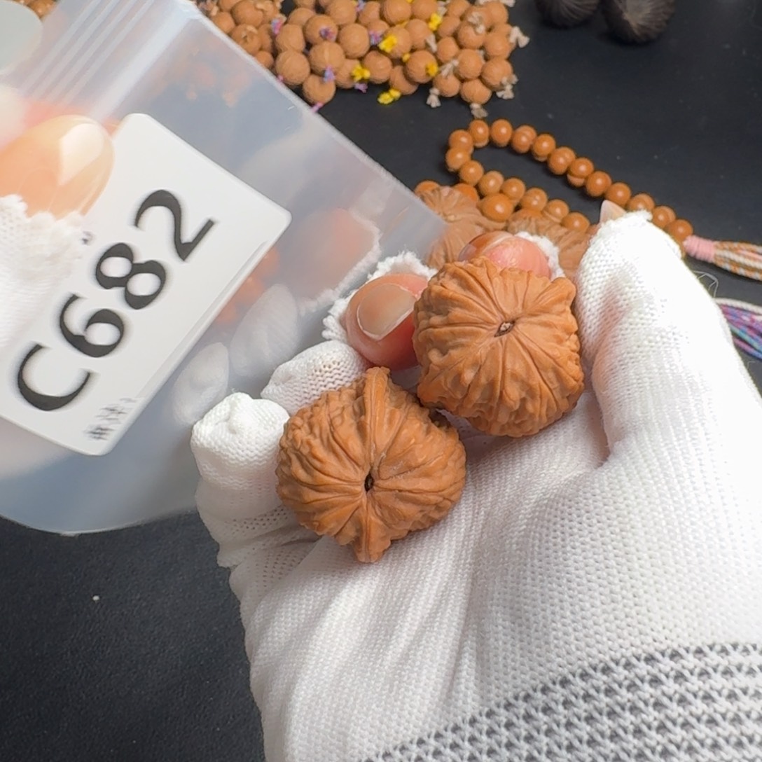 把件文玩核桃31野生C682