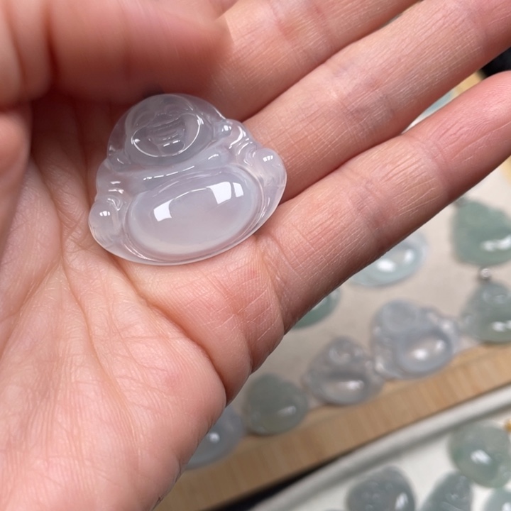 翡翠未镶嵌吊坠(不含链)翡翠