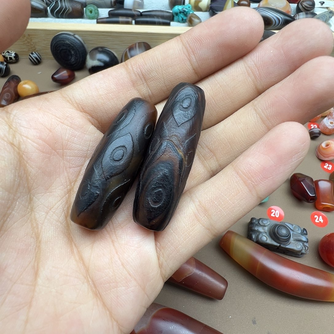 三***泰玛瑙/玉髓合金珠宝半成品