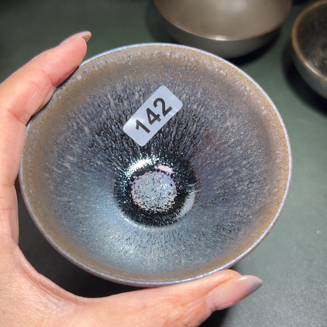 黑***神茶盏全手工原矿原釉建盏