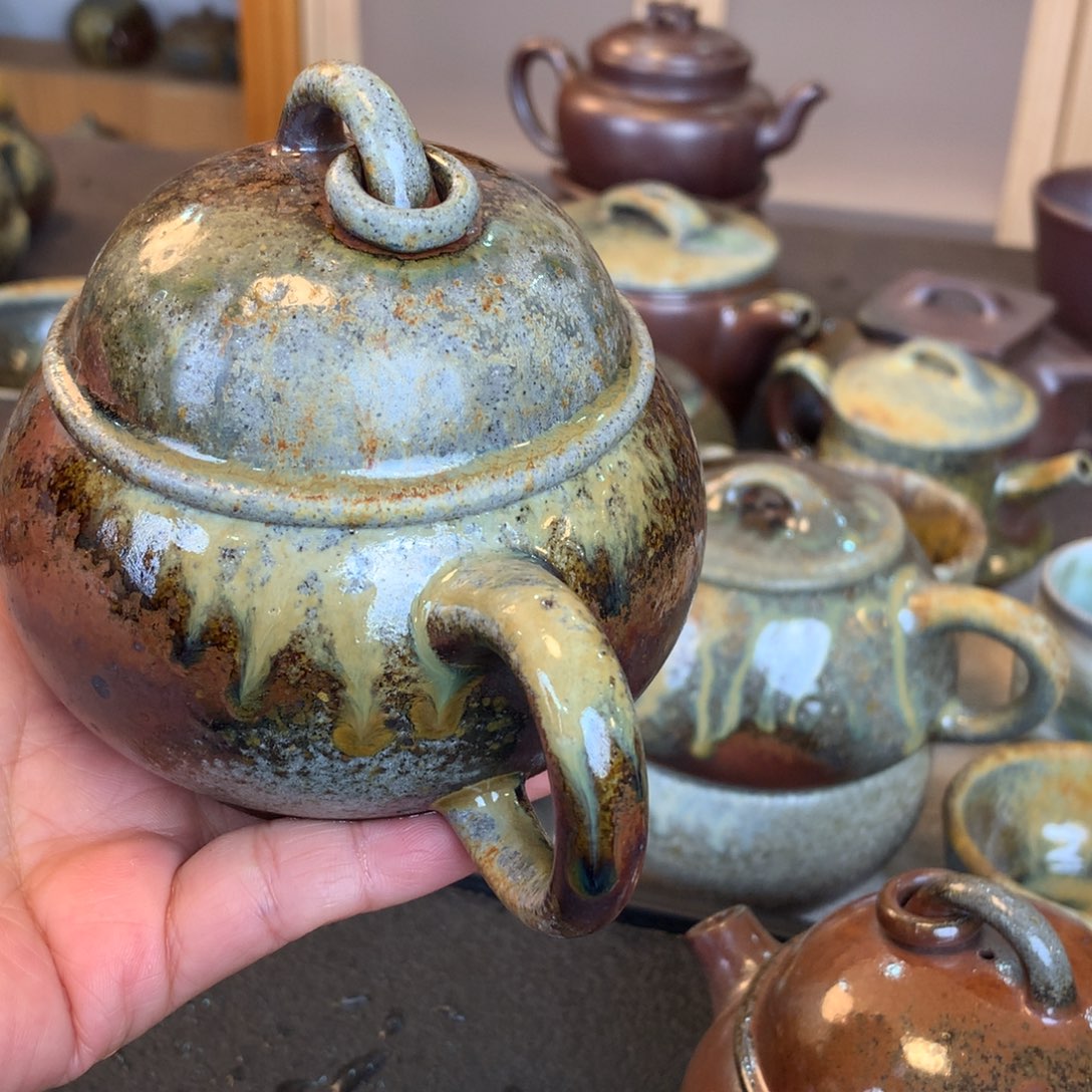 紫砂茶壶纯自然柴烧