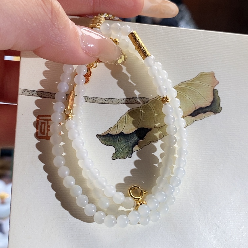 【闪购商品】和田玉万能链银S925镶嵌