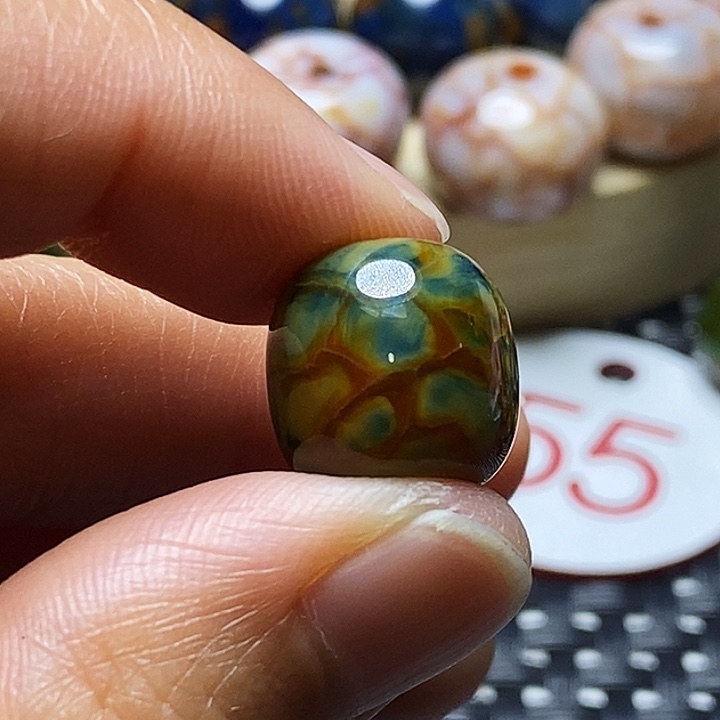 漾***平玛瑙/玉髓未镶嵌颈饰