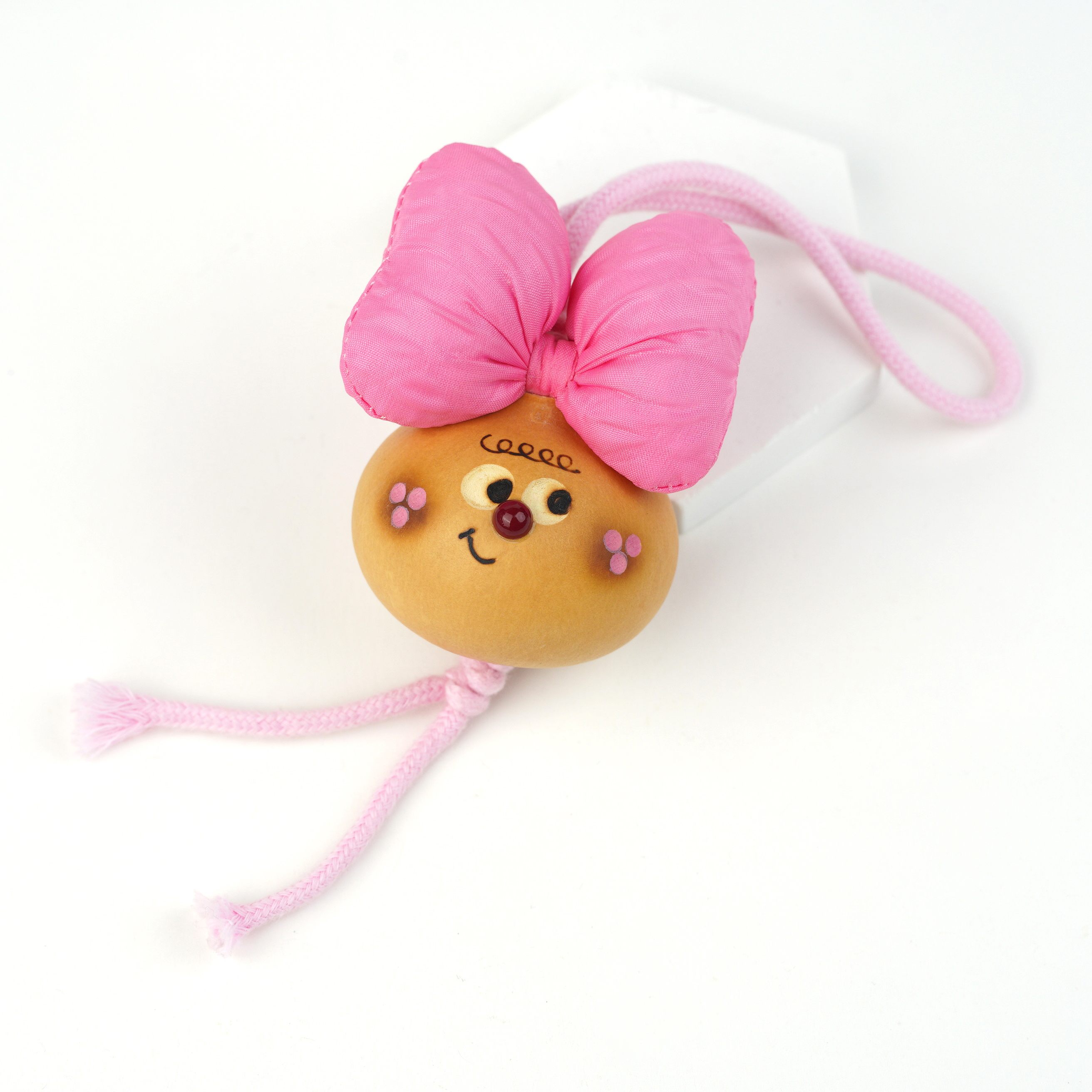 葫芦超萌粉蝴蝶结包包挂车挂百搭时尚挂件（多样性发其一）