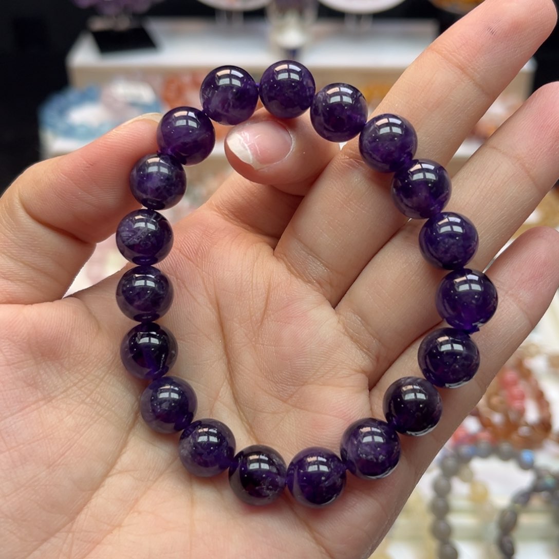 水晶手链未镶嵌紫水晶10.3MM