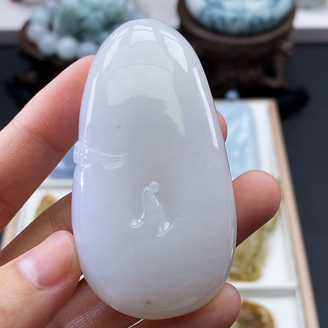 翡翠未镶嵌颈饰缅甸翡翠a货