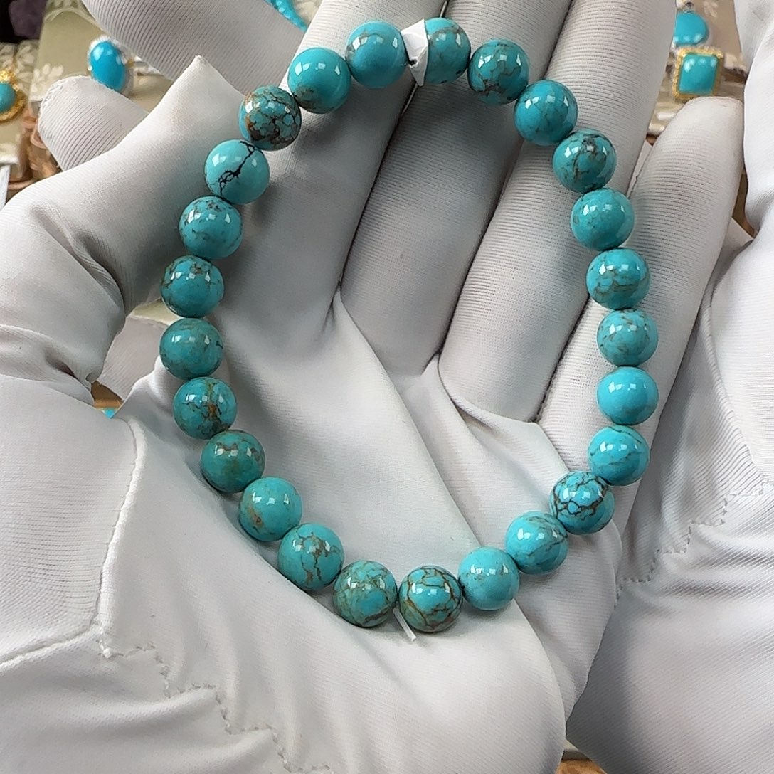 绿松石未镶嵌7mm➕手串