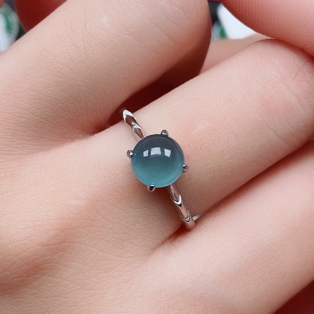 翡翠戒指未镶嵌戒指