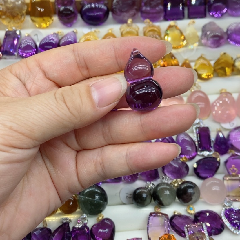 【闪购商品】水晶水晶吊坠未镶嵌