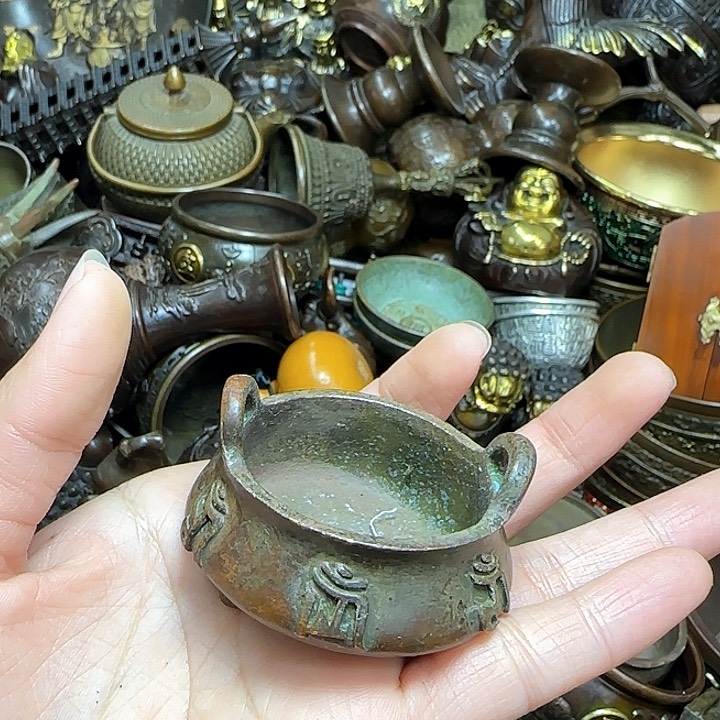 铜材质文玩客厅家具摆件