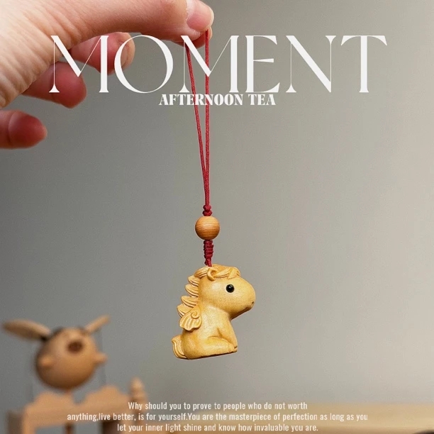 兜兜创意｜小飞马钥匙扣包包挂手机链饰坠