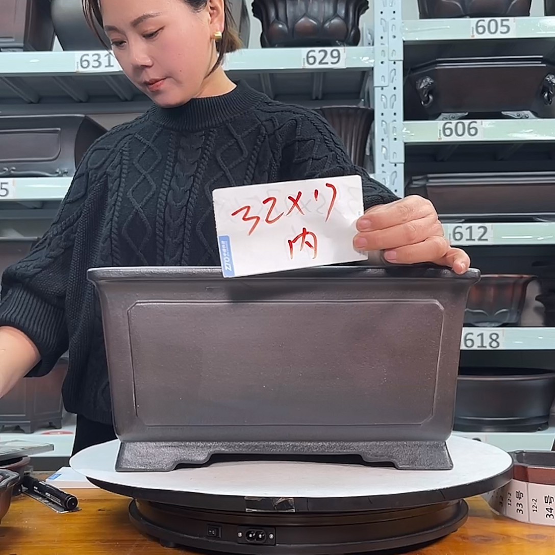 紫砂花盆宜兴紫砂30号