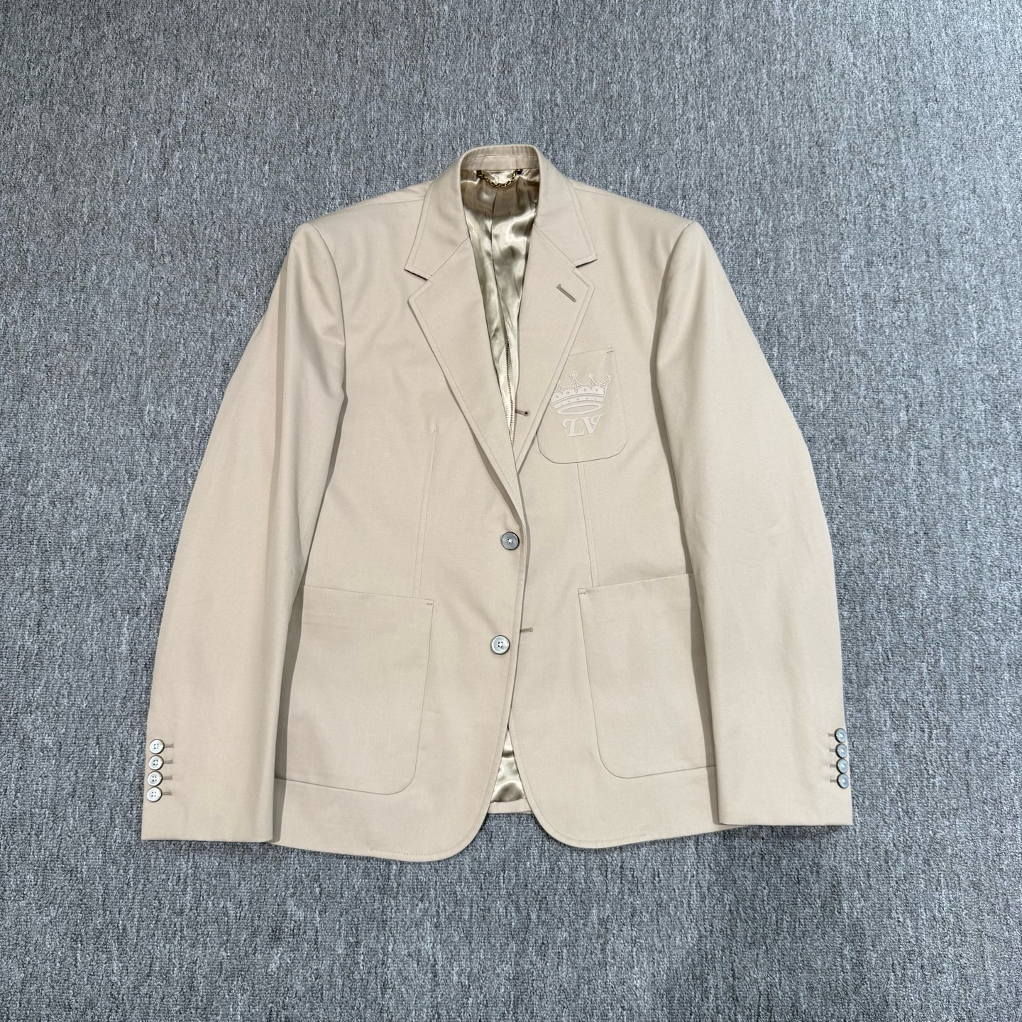 未使用 LouisVuitton/路易威登 /26新款皇冠logo西装/50码