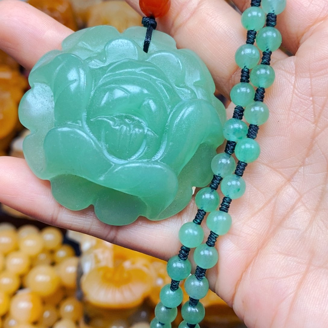 石英质玉手链未镶嵌