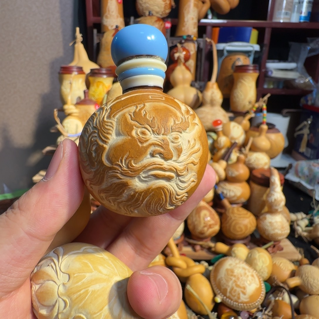 @***哥有机玻璃钟馗雕刻