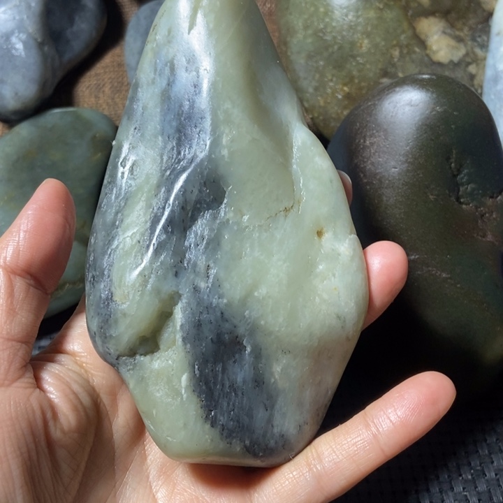 未镶嵌和田玉挂件明*