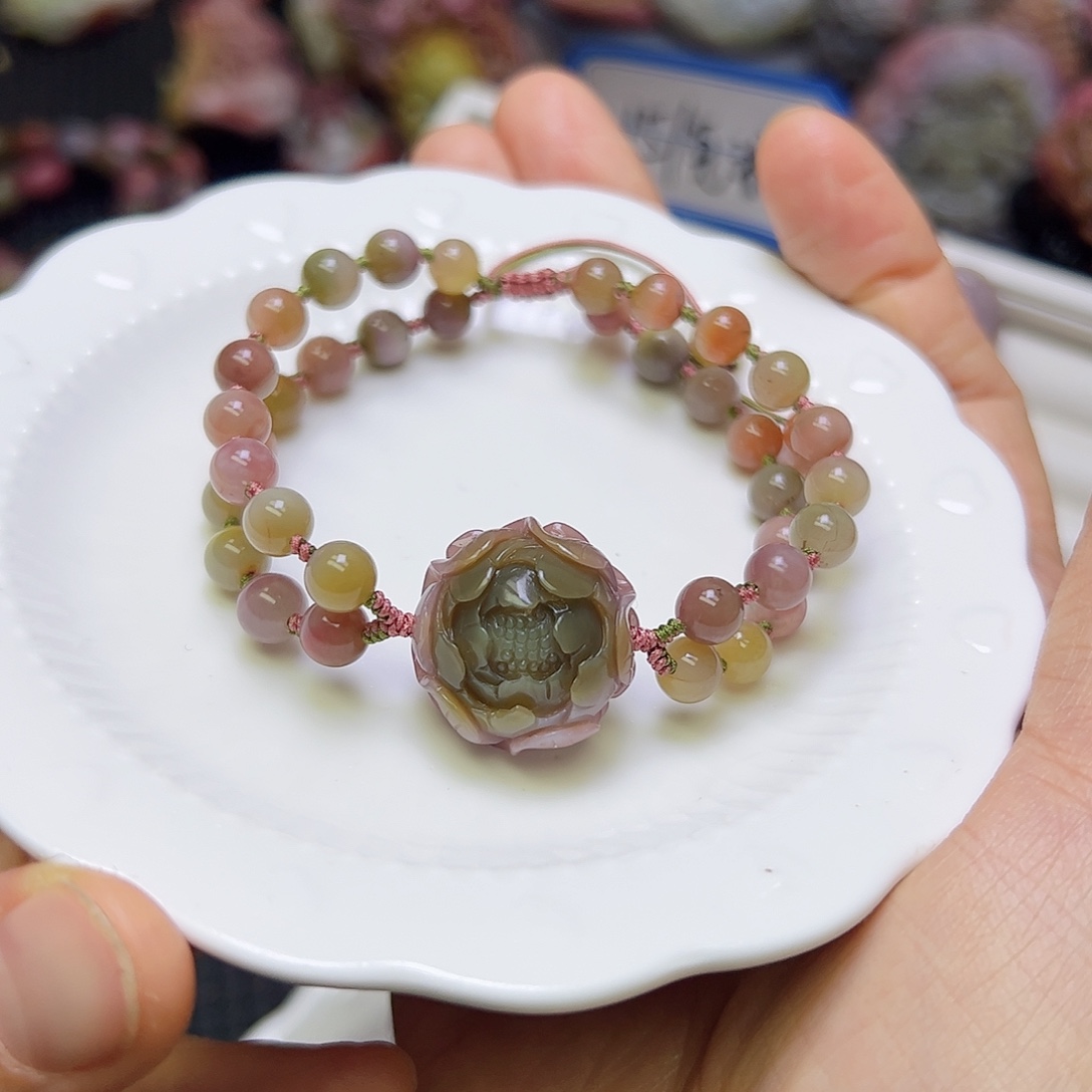 玛瑙/玉髓未镶嵌手串